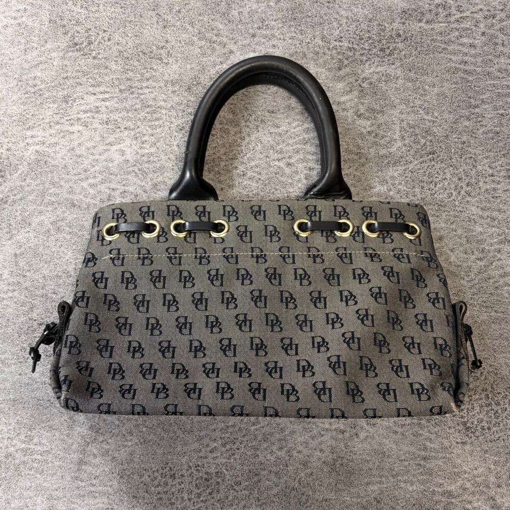 Dooney & Bourke Mini Monogram Black Satchel
